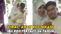 VIDEO: Viral, Anak Kos Nikahi Ibu Kos Tertaut 24 Tahun