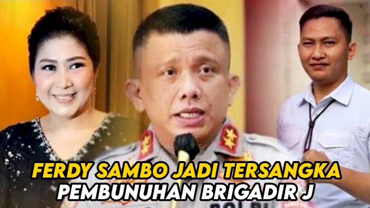 VIDEO: Ferdy Sambo Jadi Tersangka Pembunuhan Brigadir J