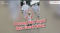 VIDEO: ‘Pocong hingga Tuyul’ Ikut Gerak Jalan Indah di Kabupaten Kolaka