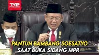 VIDEO: Pantun Bambang Soesatyo saat Buka Sidang MPR