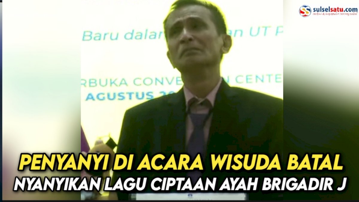 VIDEO: Penyanyi di Acara Wisuda Batal Nyanyikan Lagu Ciptaan Ayah Brigadir J, Ini Alasannya