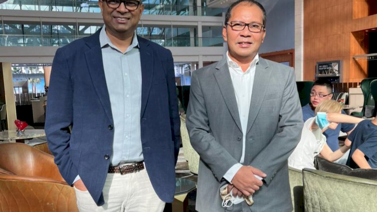 Danny Berbagi Cerita Dengan Dua Menteri Singapura Dalam Sehari