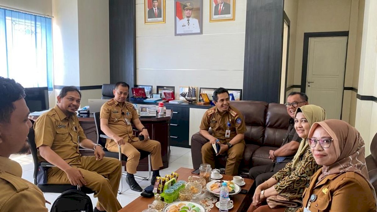Kompak! Andi Nurhidayati-Lutfi Halide Temui Kadis DKP Sulsel