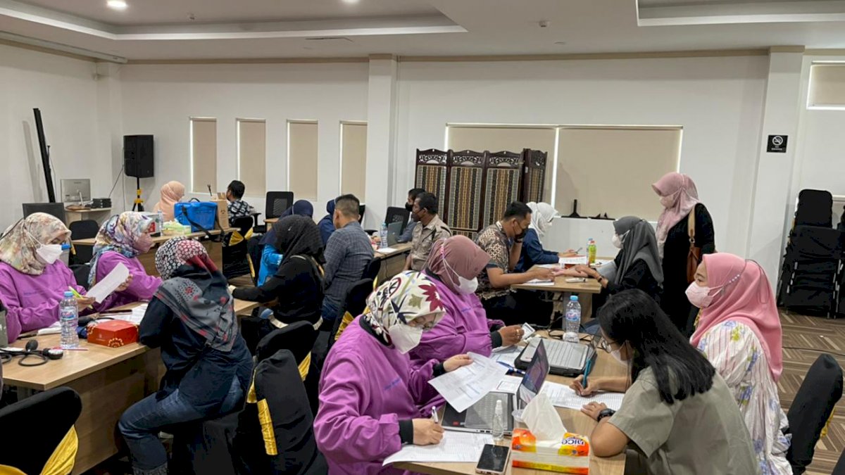 Wujudkan Herd Immunity, Pegadaian Kanwil Makassar Gelar Vaksin Booster Merdeka