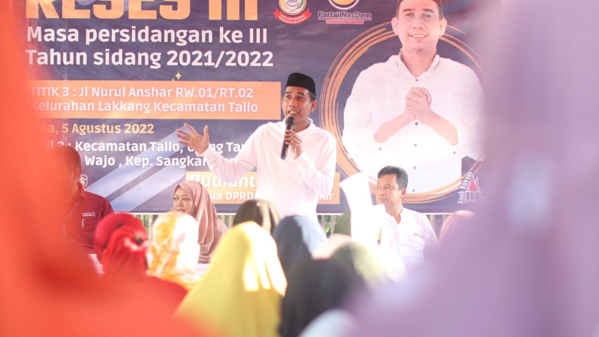 Reses di Lakkang, Ketua DPRD Rudianto Lallo Boyong OPD ke Lakkang, Jawab Persoalan Air Bersih, Hingga Pengembangan Objek Wisata