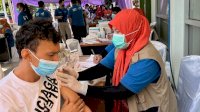 Antisipasi Penyebaran Covid-19, Tim Vaksinator RSUD Pemprov Sulsel Haji Gelar Vaksinasi Bagi 1.200 Pengungsi