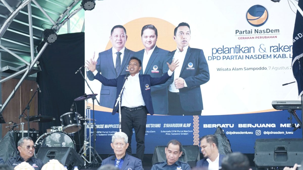 Syaharuddin Alrif Optimis Luwu Raya Jadi Basis Partai NasDem