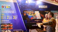 Perpaduan Phinisi dan Rumah Gadang, Bima Arya Sebut Booth Makassar Impresif