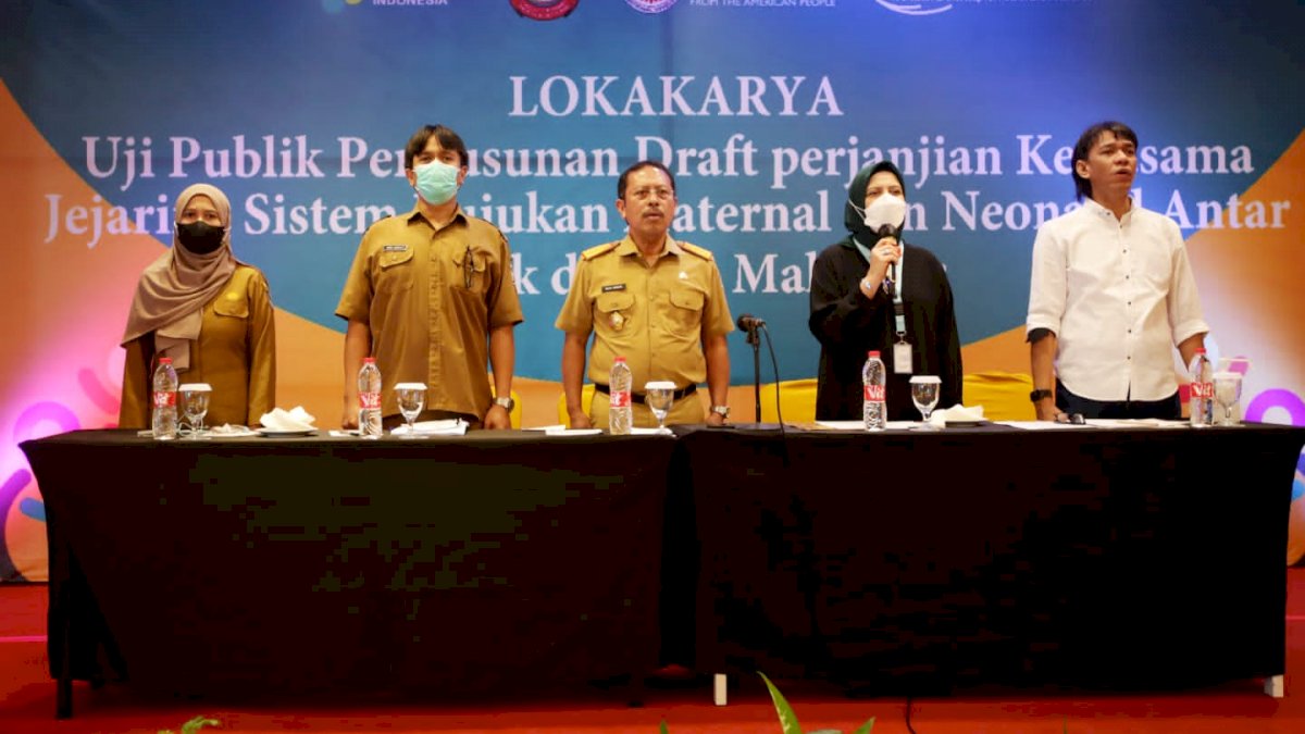 Pemkot Makassar-USAID Gelar Uji Publik Rancangan Perjanjian Kerja Sama Tekan AKI dan AKB