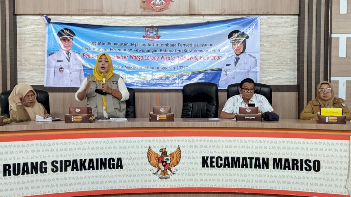 Bentuk Shelter di Mariso, DPPPA Makassar Ajak Warga Mariso Setop Kekerasan Anak dan Perempuan