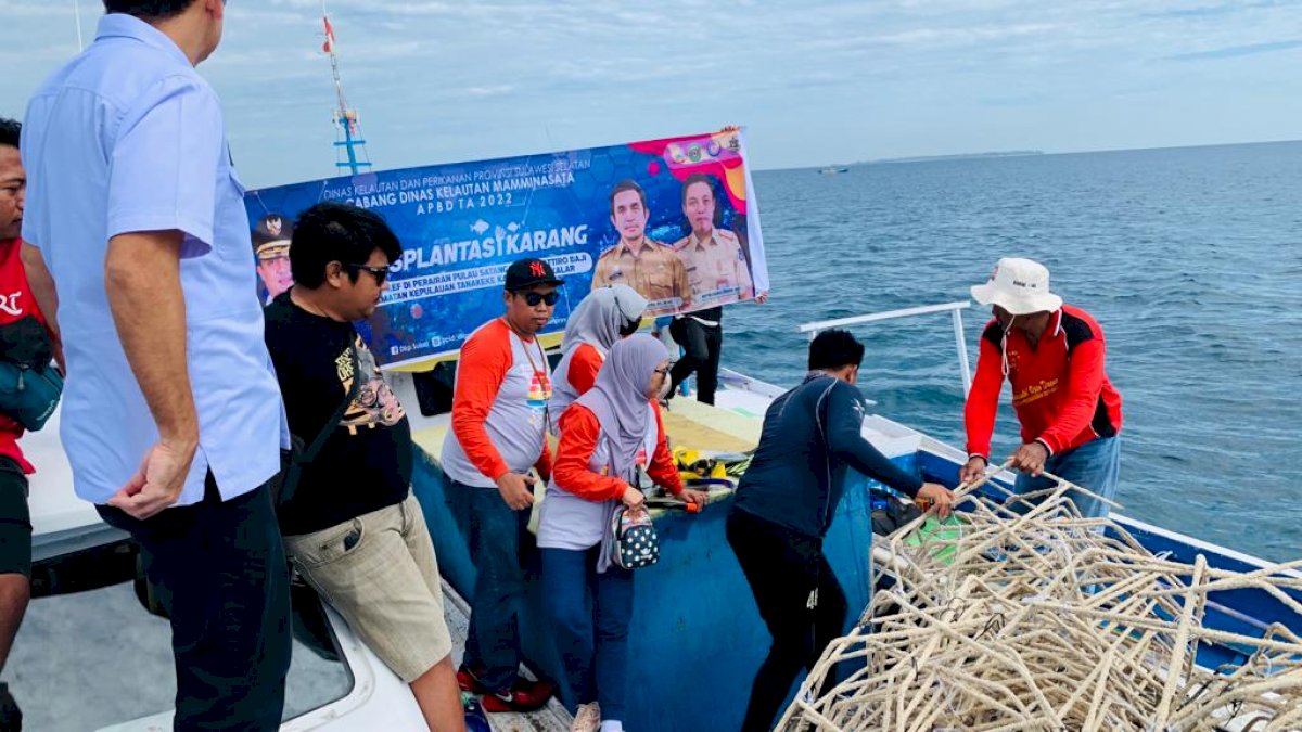 DKP Sulsel Rehabilitasi Ekosistem di 2 Pulau Kecil Takalar