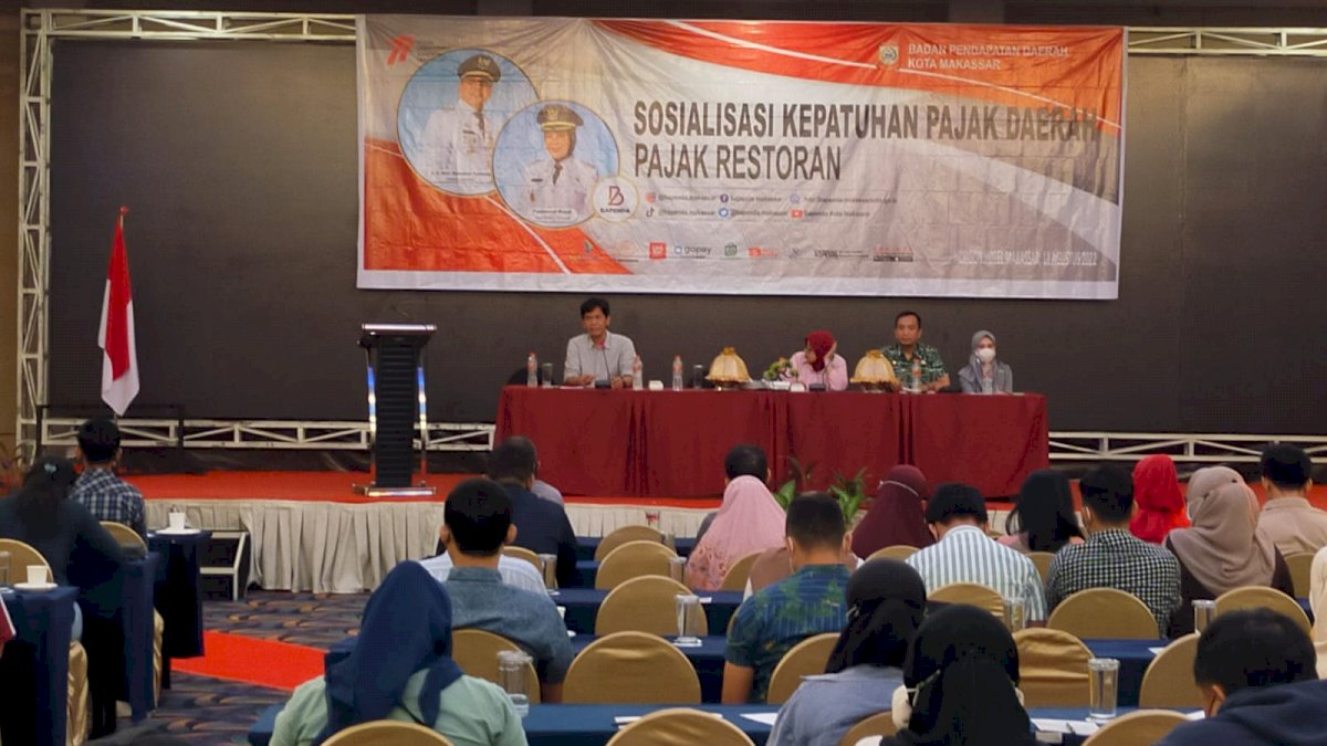 Optimalkan Pajak Sektor Restoran, Bapenda Kota Makassar Gelar Sosialisasi