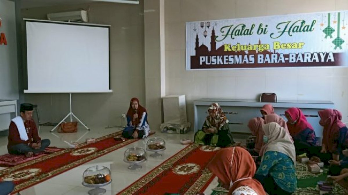 Puskesmas Bara-Baraya Gelar Halal Bihalal