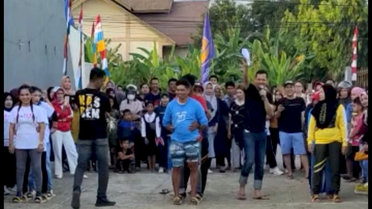 Warga Pinrang Bersuka Cita Sambut 77 Tahun Indonesia Merdeka di Rumah Aspirasi Rusdi Masse