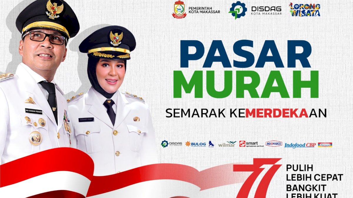 Jelang Peringatan HUT RI ke-77, Disdag Makassar Bakal Gelar Pasar Murah