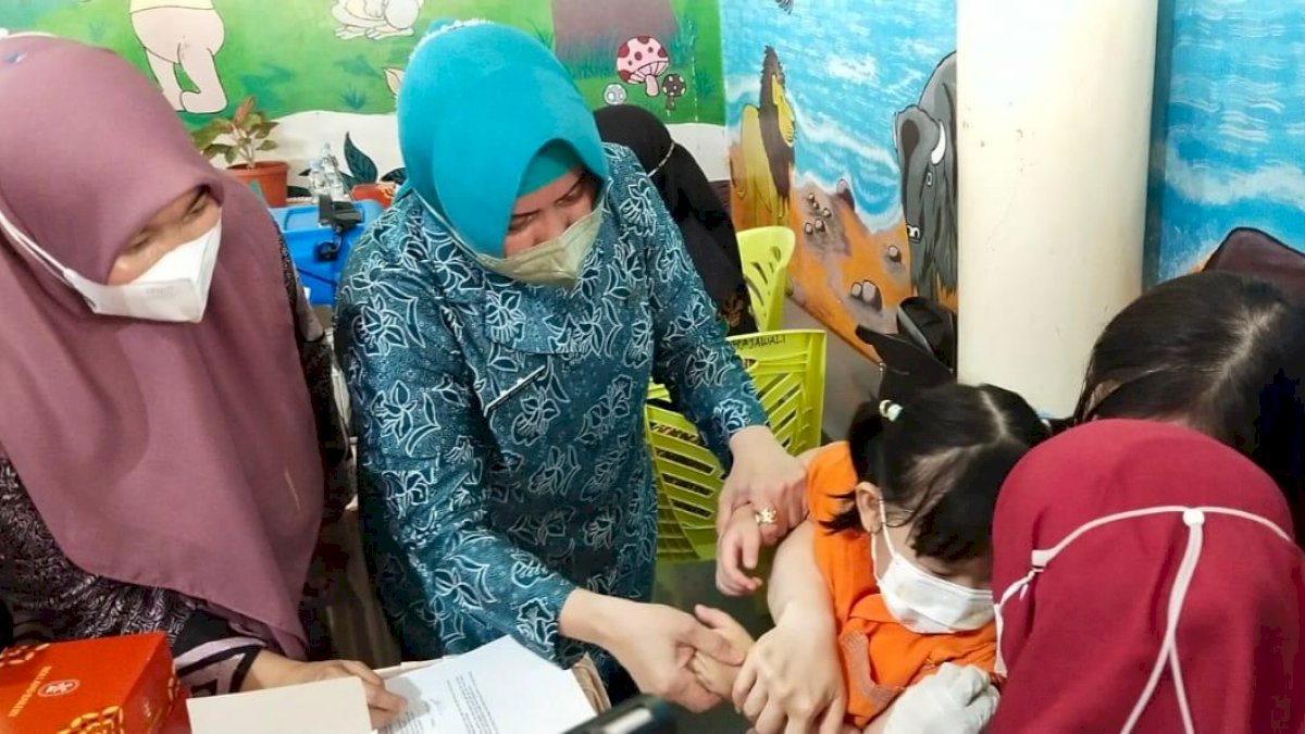 Dinkes Makassar Catat Vaksinasi BIAN Capai 25,5 Persen di Pekan Kedua Juni 2022