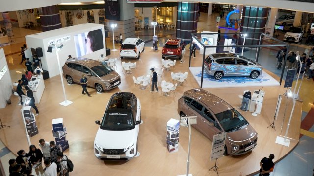 Hyundai Stargazer pameran di Trans Studio Mall Makassar hingga 21 Agustus 2022 (dokumen: ist)