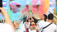 5 Ribu Pelari Semarakkan BRImo Colourful Run 2022