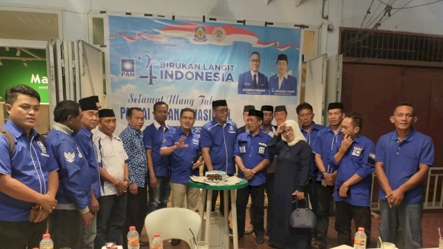 Suasana perayaan ulang tahun PAN di Jeneponto (Int) 