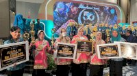 TP PKK Makassar Raih 5 Penghargaan HKG Ke 50 TP PKK Sulsel