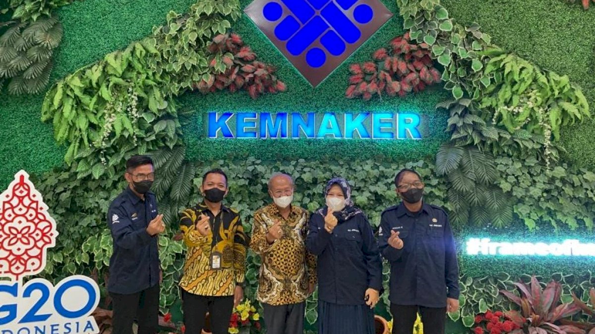 Terbang Ke Jakarta, Bupati Jeneponto MOU Dengan Kemenaker RI, Ini Tujuanya