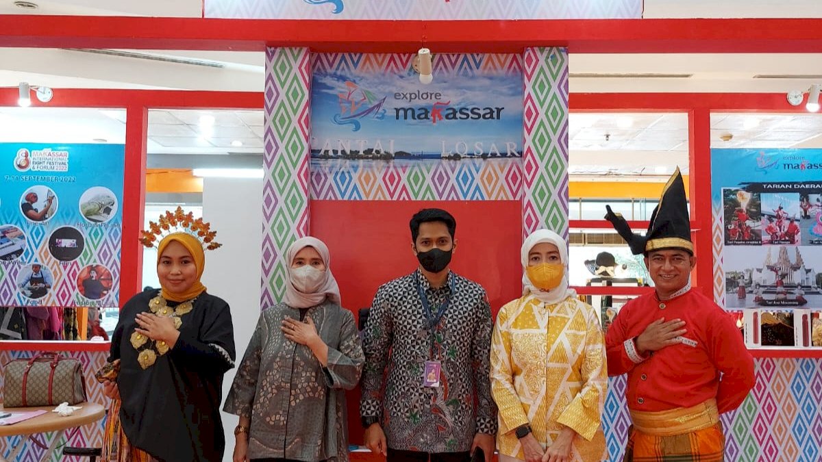 Dispar Makassar Ikut Promosikan Pariwisata Kota Makassar di Jogja Expo 2022