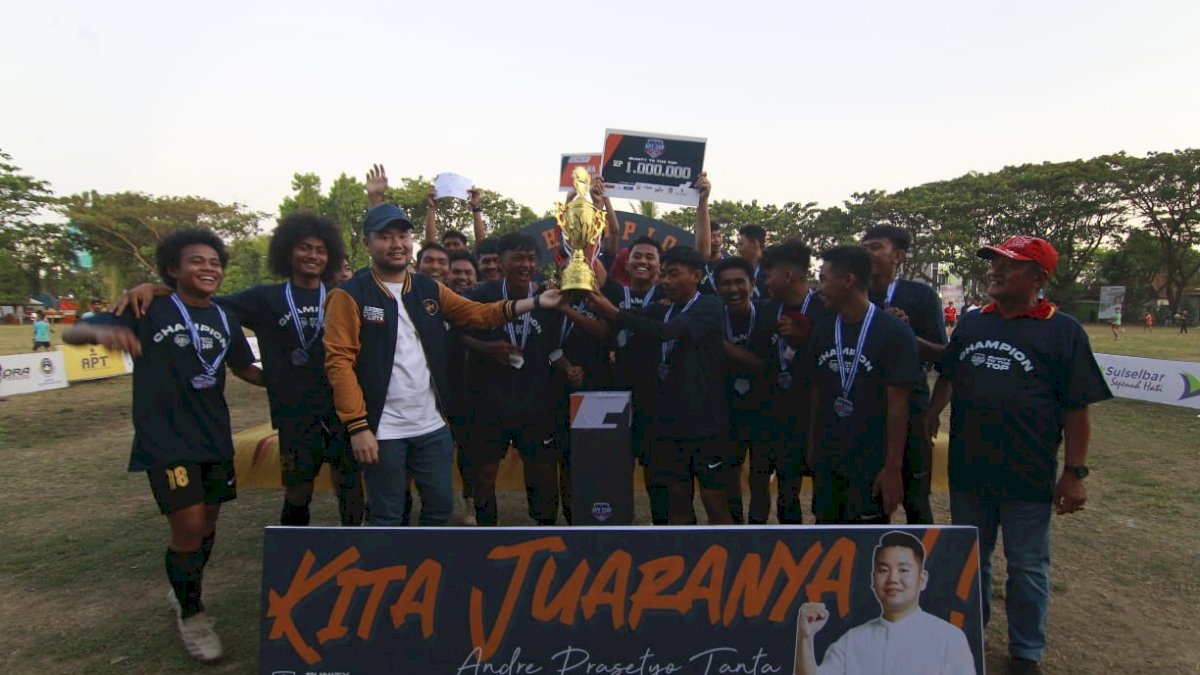Bank Sulselbar Juara 1 Turnamen Merdeka Cup yang Digagas APT