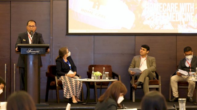 Danny Pomanto saat jadi pembicara di Forum Urban 20 Mayor Summit 2022 (dokumen: ist)