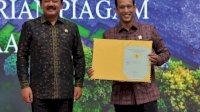 BPN Serahkan Sertifikat Tanah Candi Borobudur ke Kemendikbudristek