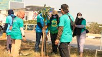 Yayasan Hadji Kalla Bersama Forum Komunitas Hijau Kolaborasi Tanam Seribu Pohon di Kota Makassar