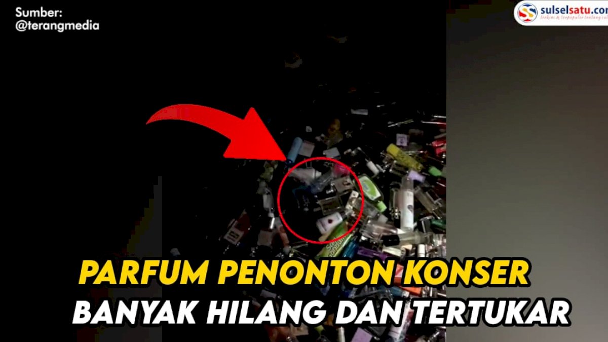 VIDEO: Kecewa, Parfum Penonton Banyak Hilang saat Dititip di Panitia Konser
