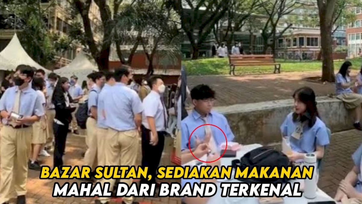 VIDEO: Bazar Sultan, Sediakan Makanan dan Minuman Mahal dari Brand Terkenal