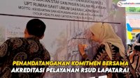 VIDEO: Bupati Hingga Anggota DPR RI Hadiri Penandatanganan Komitmen Bersama Akreditasi Pelayanan RSUD Lapatarai Barru