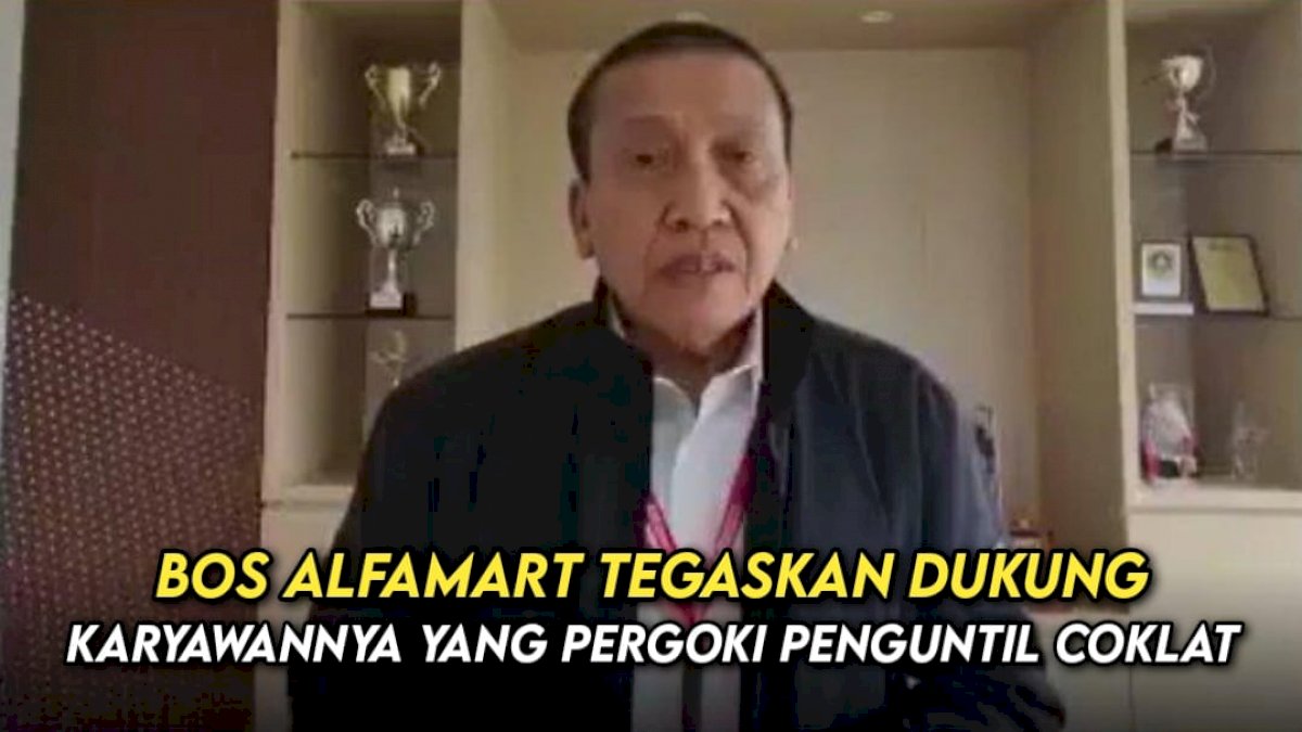 VIDEO: Bos Alfamart Tegaskan Dukung Karyawannya yang Pergoki Emak-emak yang Nguntil Coklat