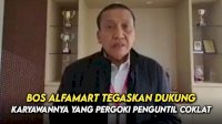VIDEO: Bos Alfamart Tegaskan Dukung Karyawannya yang Pergoki Emak-emak yang Nguntil Coklat