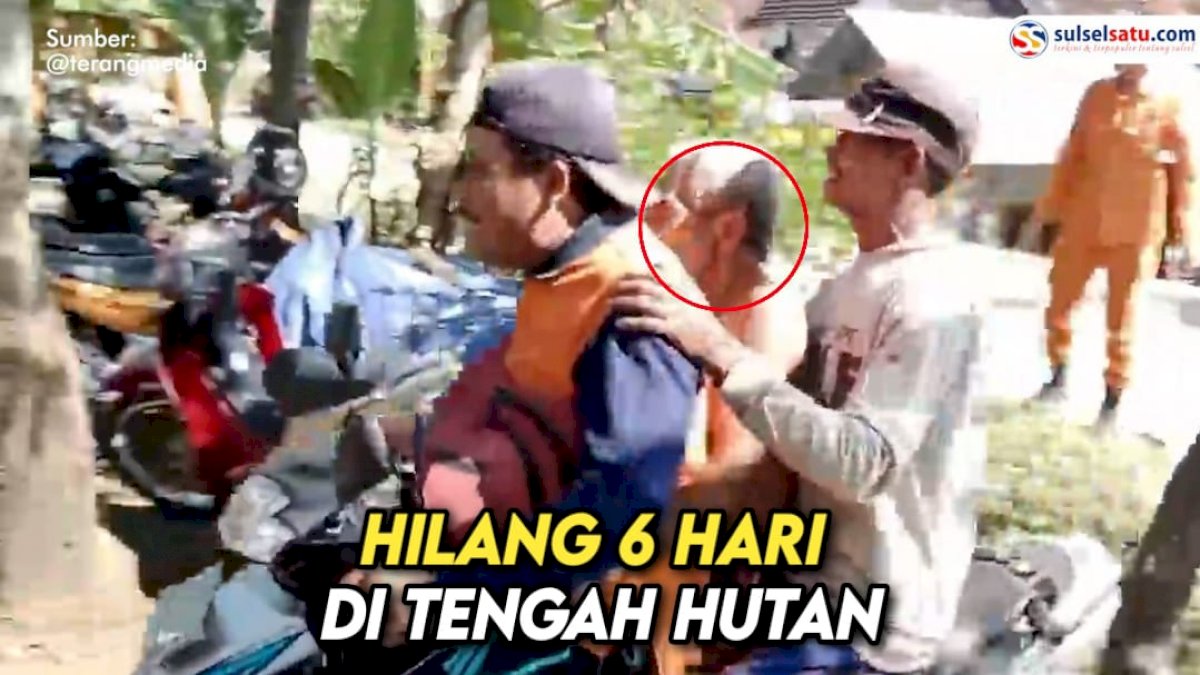 VIDEO: Hilang 6 Hari di Tengah Hutan, Kakek Ini Akhirnya Berhasil Ditemukan