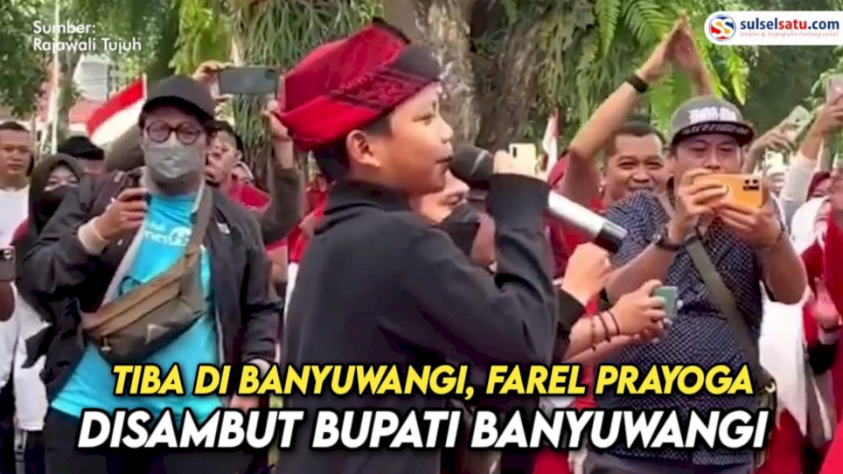 VIDEO: Tiba di Banyuwangi, Farel Prayoga Disambut Bupati Banyuwangi