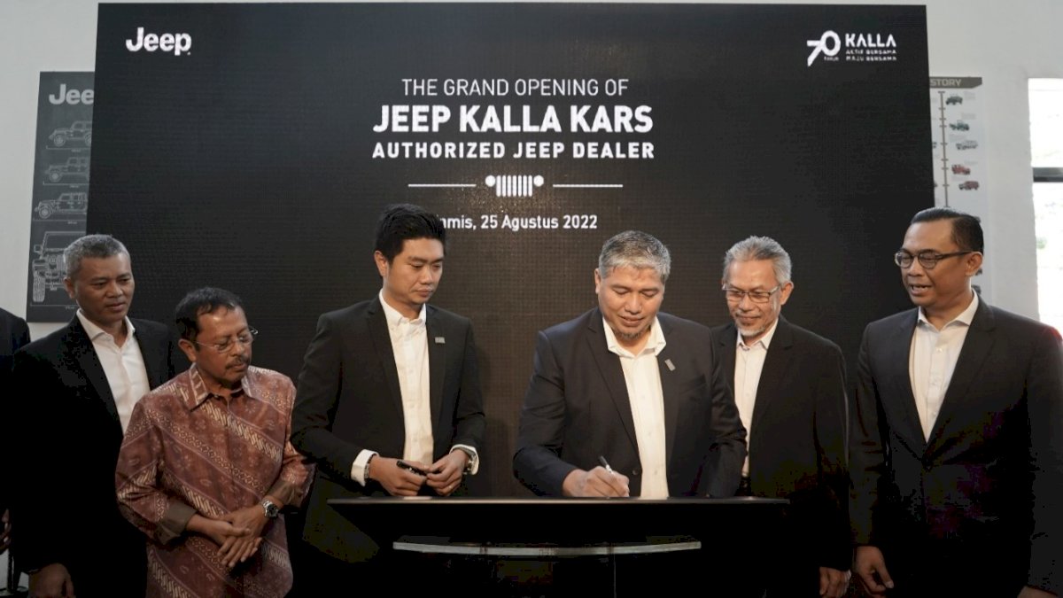 Showroom Authorized Dealership Jeep Pertama di Indonesia Timur Buka di Makassar