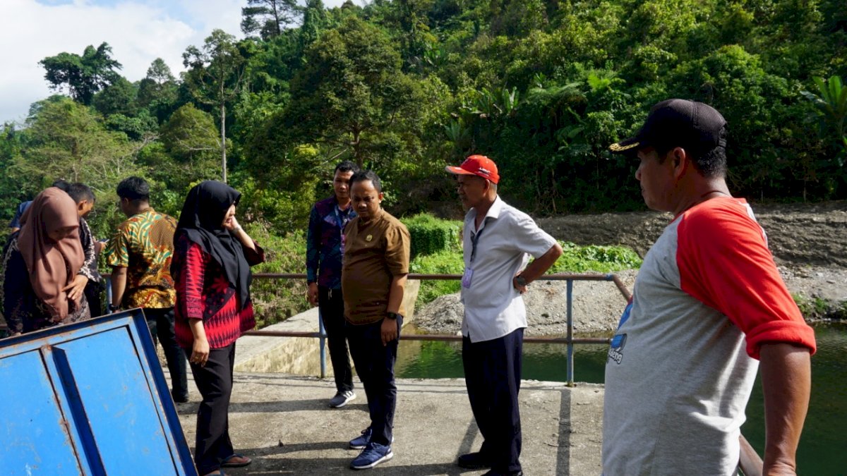 Monitoring Lapangan DPRD Luwu Timur Tinjau Fasilitas PDAM