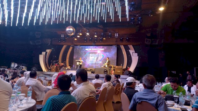 Malam ramah tamah DPP Apindo Sulsel di D'Liquid Claro Makassar (Sri Wahyudi Astuti / Sulselsatu.com)