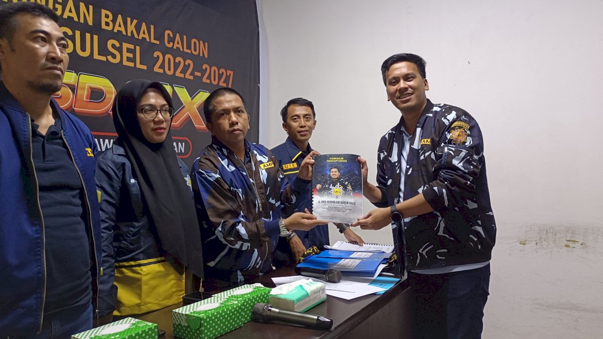 24 DPD II Solid Dukung Nurhaldin di Musda AMPI Sulsel