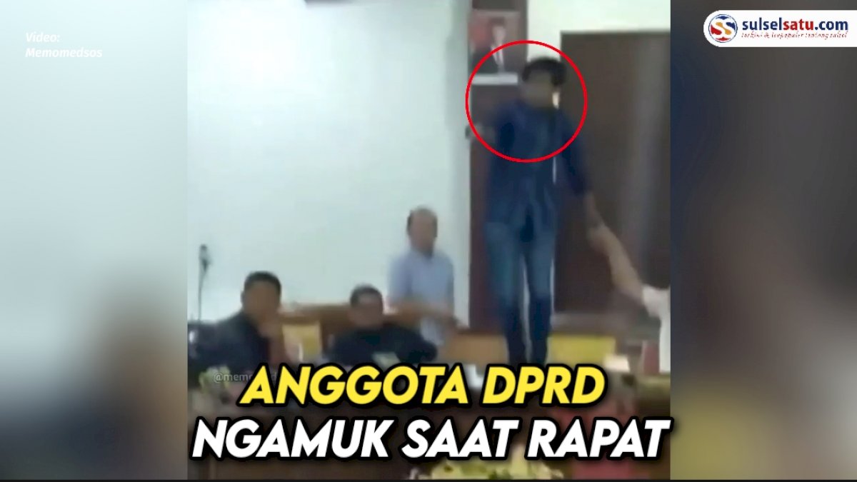 VIDEO: Viral, Anggota DPRD Batam Safari Ramadhan Ngamuk saat Rapat