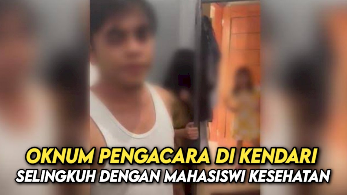 VIDEO: Oknum Pengacara di Kendari Ketahuan Selingkuh dengan Mahasiswi Kesehatan