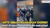VIDEO: Artis Iqbaal Ramadhan Diserbu Fans di Mall Panakukkang Makassar
