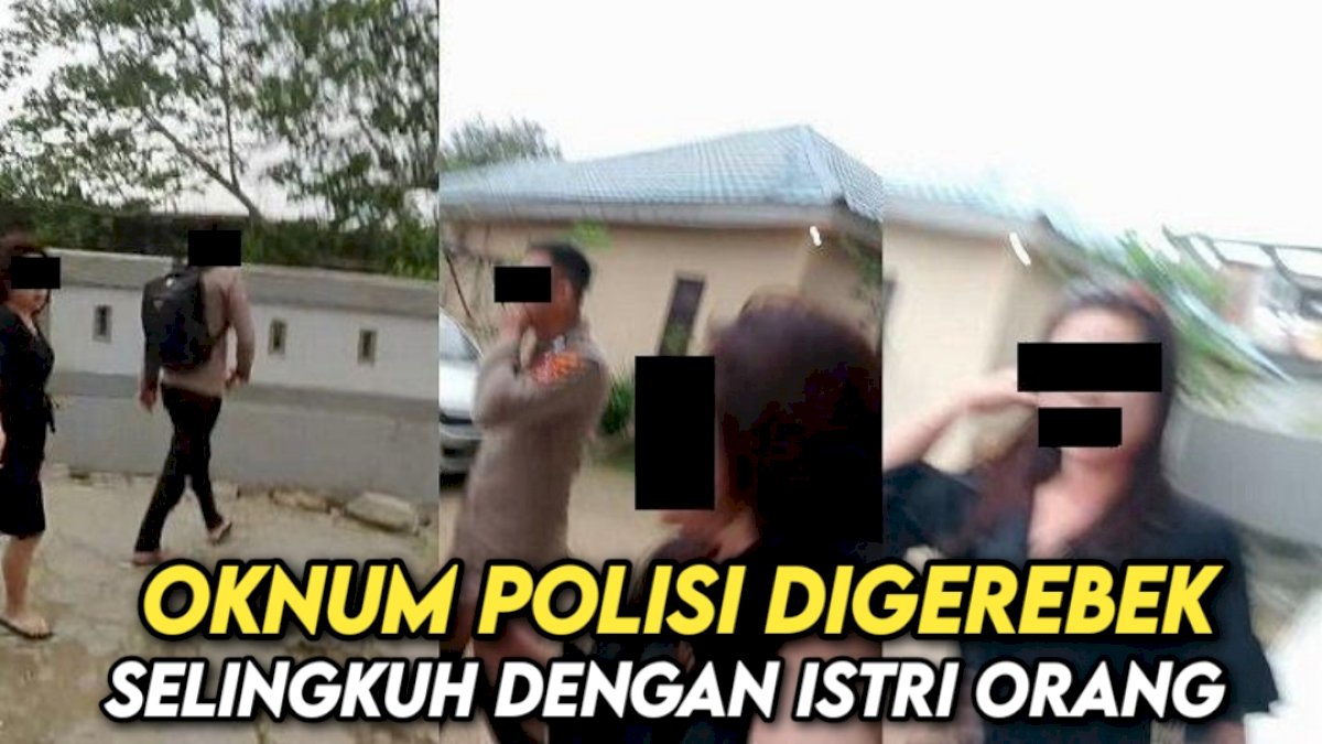 VIDEO: Oknum Polisi Digerebek Selingkuh dengan Istri Orang, Suami Sah Lapor ke Polda Sultra