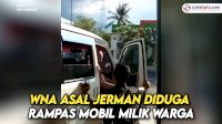 VIDEO: WNA Asal Jerman Diduga Rampas Mobil Milik Warga, Kabur ke Toko Kosmetik