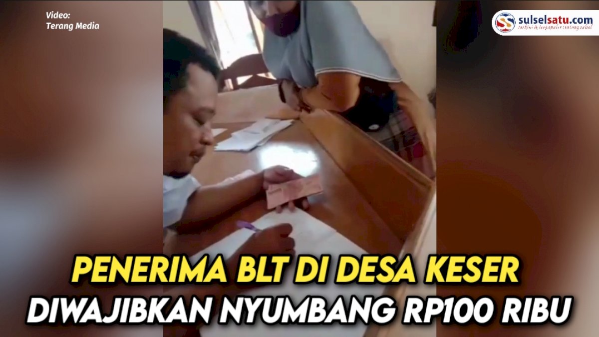 VIDEO: Viral, Penerima BLT di Desa Keser Diwajibkan Nyumbang Rp100 Ribu untuk Pembangunan Mushola