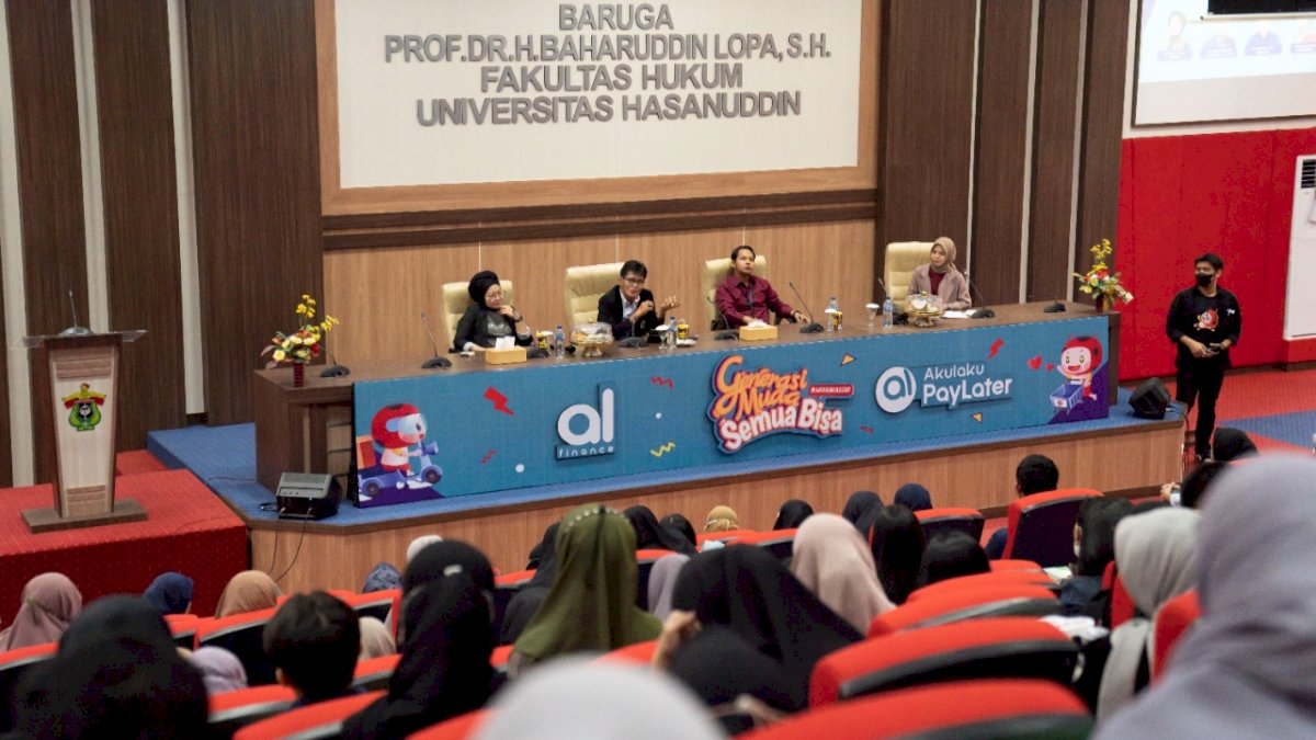 Dorong Peningkatan Literasi Keuangan, Akulaku Finance Indonesia Roadshow Edukasi Keuangan di Unhas