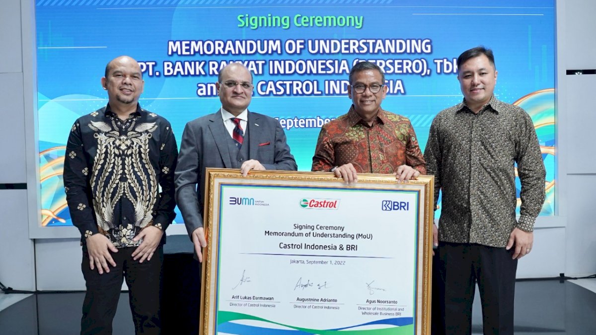 BRI Kerja Sama dengan Castrol Indonesia, Perluas Pembiayaan Perbankan ke Distributor dan Outlet Pelumas