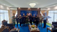 Pengurus PPPAU Sulsel Audiensi dengan Pangkoopsud II TNI AU